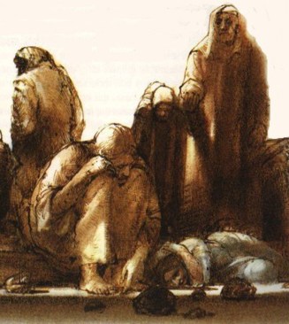 jesus and woman caught in adultery 5